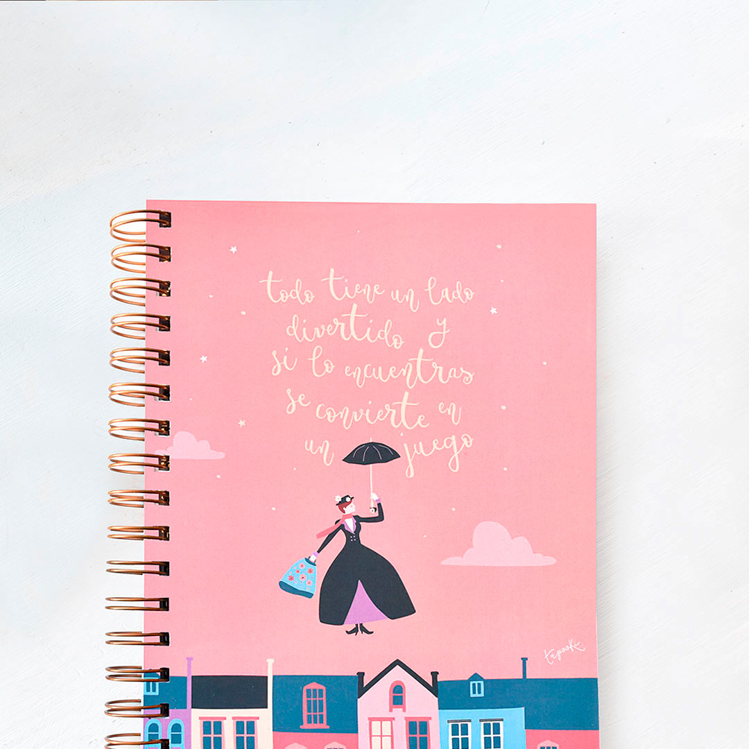 Cuaderno Mary Poppins Disney