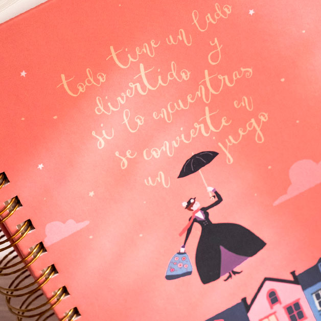 Cuaderno Mary Poppins